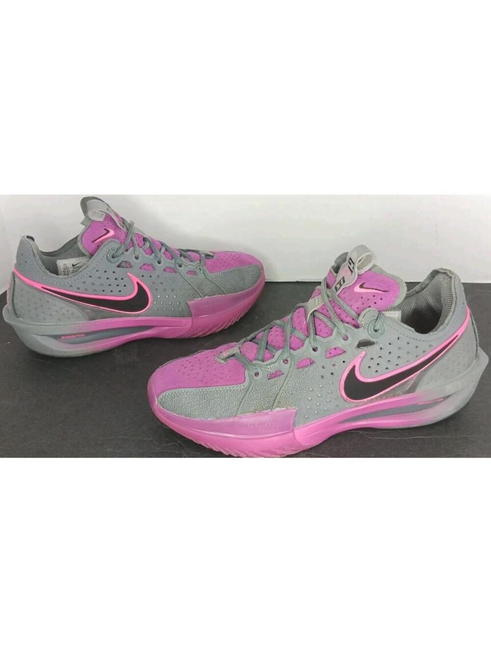 Nike Air Zoom GT Cut 3 Smoke Grey Hot Fuchsia DV2913-006 Womens Size 7.5